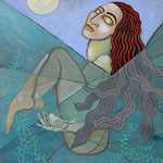 Painting by Claudia Fernety