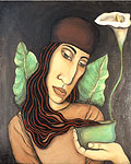 Painting by Claudia Fernety